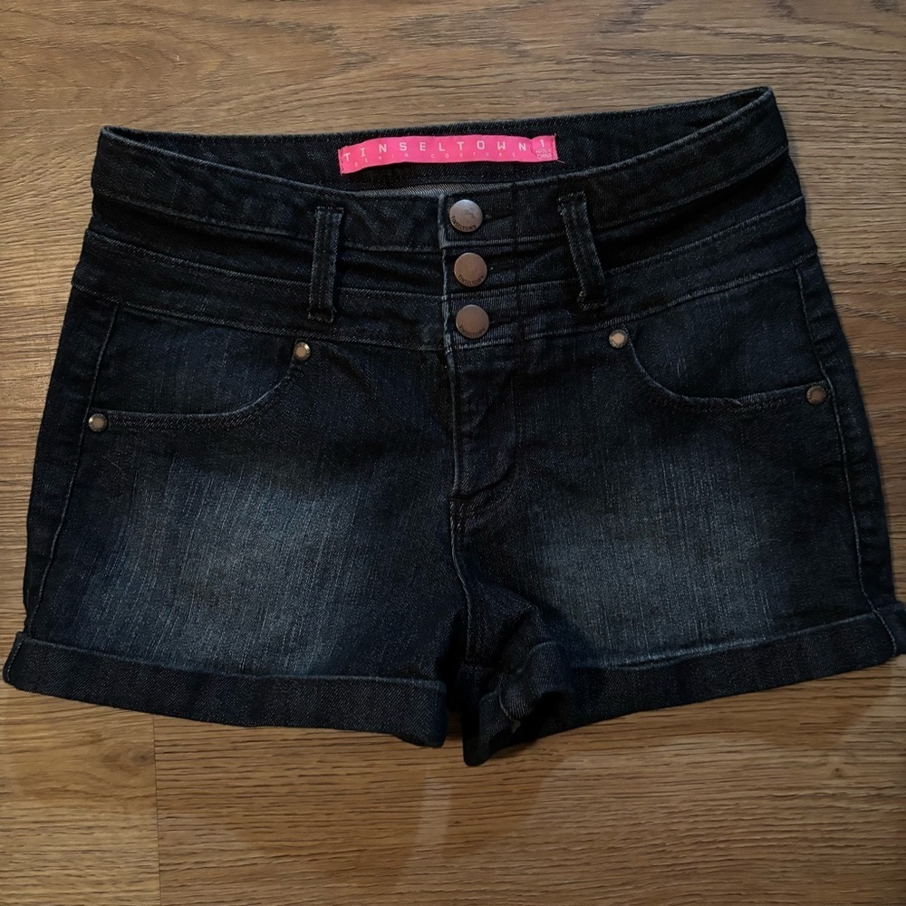 Women's Denim Shorts - Picture 2 of 4